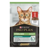 Purina Vlažna hrana za sterilisane macke Pro Plan Cat sos, Govedina, 85g