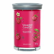 Yankee Candle Aroma sveča Signature tumbler velika rdeča malina 567 g