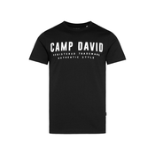 CAMP DAVID Majica črna/bela