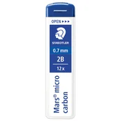 MINE 0,7MM 2B 1TUBA MARS MICRO CARBON STAEDTLER 250 07-2B