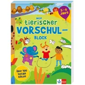 Mein tierischer Vorschul-Block (5 - 6 Jahre)