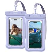 Spigen Aqua Shield WaterProof Floating Case A610 2 Pack, aqua blue (ACS06016)