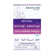 Kolagen + biotin + retinol – kompleks za lepoto, 60 tablet
