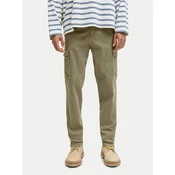Jack & Jones Hlače iz tkanine Stace Arthur 12282388 Khaki Regular Fit