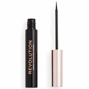 Makeup Revolution London Super Flick Eyeliner tuš za oci za iznimno preciznu primjenu 4,5 ml nijansa Black