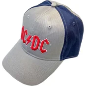 AC/DC Red Logo (2-Tone) Kapa Grey & Navy Blue UNI