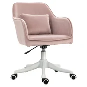 Homestar Pisarniški stol z masažno funkcijo 57x70x78-86 cm roza