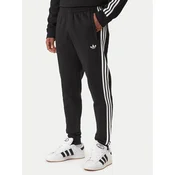 ADIDAS ORIGINALS Hlače  črna / bela