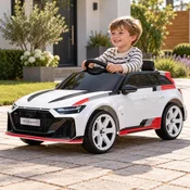 Deciji automobil na akumulator Audi RS6 Avant GT Beli (12V) ( SM-26401B )