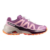 Ženska tekaška obutev Salomon Speedcross Peak Concord Grape/Dawn Pink/Nectarine UK 8