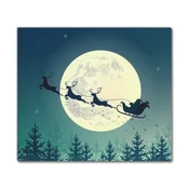 tulup.si Steklena podloga za rezanje SANTA CLAUS PRODAJA 2x30x52 cm