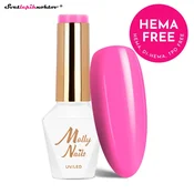 MOLLY NAILS PINK gel lak 724 - Fuchsia