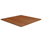 Vidaxl vidaXL Kvadratna mizna plošča temno rjava 80x80x1,5 cm hrast