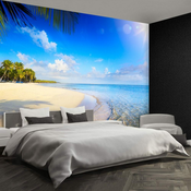 tulup.si Fototapeta Tropska plaža Tapeta 152x104 cm