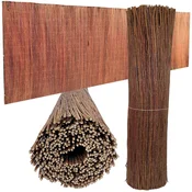 Pletena zastirka 100 cm x 500 cm iz neskorjenega pletenega ograja, zaslon, pokrov, pregrada