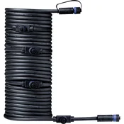 Paulmann Sistem razsvetljave Plug&Shine 5-kratni razdelilnik Paulmann 93930 črne barve