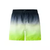NAME IT Kratke kopalne hlače NKMZOCCAS temno modra/limeta/meta