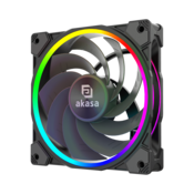 Akasa dodatni ventilator SOHO AR12, 12 cm vzvratno
