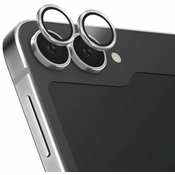 UNIQ Optix Aluminum Camera Lens Protector Sam Z Flip6 F741 sterling silver camera lens protector with applicator (UNIQ-GZFLIP6-ALENSSIL)