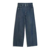 Bershka Kavbojke temno modra