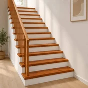vidaXL Stopnice 8 kos 80 x 25 x 2 cm Rjava Masivno hrastovo les