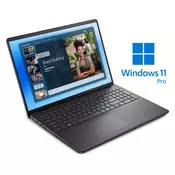 DELL Lapotop 16 DC16250, 16, FHD+, 300nits, Core 5 120U, 16GB, 1TB SSD, Backlit, FP, Win11Pro