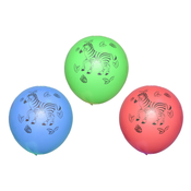 Napihljiv balon 30cm - set 10, živali