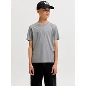 Jack & Jones Junior Majica siva / kamen