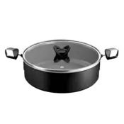 Tefal Excellence G7 visoka ponev s pokrovom, 28 cm, indukcija (G3207202)