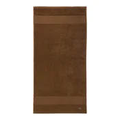 Majhna bombažna brisača Lacoste LLECROCO Pecan 50 x 100 cm