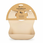Petite&Mars Silikonski slinček Take&Match Desert Sand 6m+