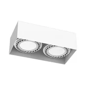 Brosline 1270 - Spot svetiljka CAGE 2xGU10/18W/230V bela