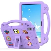 GS Ovitek za Lenovo Tab M10 X505F X605F/Tab P10-X705F/L/Huawei T5 10.1, ljubki vzorci, s stojalom, vijoličen