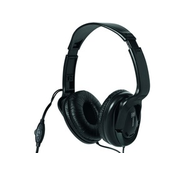 SAL Slušalice, stereo, 3,5mm, okretljivi zvucnici, crne - HPH 7
