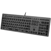 A4Tech Tipkovnica Fstyler FX60H (Z Belo Osvetlitvijo Ozadja)