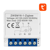Avatto ZigBee Avatto ZWSM16-W1 TUYA inteligentno stikalo za vtičnice, (20771434)