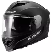 Integralna motociklisticka kaciga LS2 FF818 Storm III, mat crna