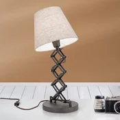 ORION Tvornicka stolna lampa industrijskog izgleda - Dnevni boravak/blagovaonica - Industrijski dizajn - hrdavo smeda - Metal