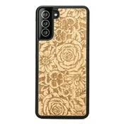 shumee Lesen ovitek za Samsung Galaxy S21 Plus Roses Aniegre