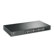 TP-Link Omada SG3428, Upravljano, L2/L3, Gigabit Ethernet (10/100/1000), Montaža u poslužiteljski ormar, 1U