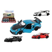 Kinsmart Avto Porsche 911 GT2 RS kovina/plastenke 13cm 4 barve za izvlečno