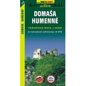 Shocart Domasza, Humenne / Domasa Humenne. Turistična karta 1115.