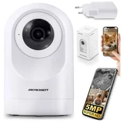 Northix 5MP WiFi PTZ IP kamera z nočnim vidom in zvokom
