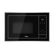 Teka Mikrovalovna pečica Teka ML 8200 BIS Črna s funkcijo žar, vgradna, 20 L, 700 W, digitalni časomer, 5 stopenj moči