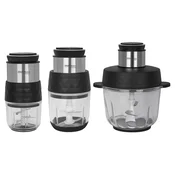 Kraft&Dele Električni sekljalnik mesa in zelenjave 0,3 l + 0,6 l + 2,5 l 550 W KD4348