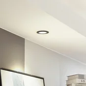 Arcchio LED svetilka Aryx, črna, 3.000K - Dnevna soba/jedilnica - Sodobni - Aluminij