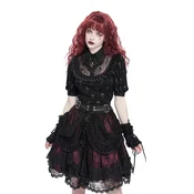 Žensko krilo DEVIL FASHION - Black and Red Lolita - SKT23902