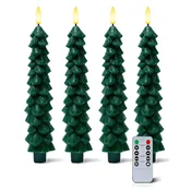 HOME & MARKER® Utripajoča brezplamenska božična sveča | CANDLETREE