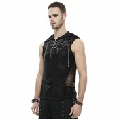 TOP moška - Necrosis Punk Tank Top With Chains - DEVIL FASHION - TT201