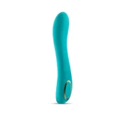 Obsessions Zeus Light Green – silikonski vibrator, 21.3 cm